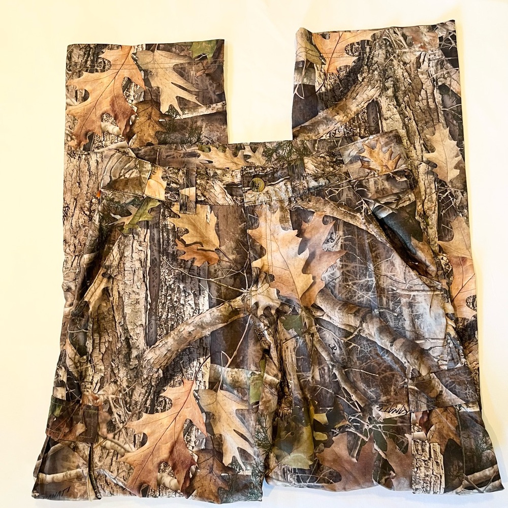 Camouflage Straight Leg Women's Pants